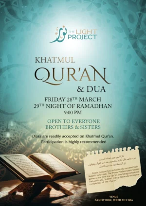 Khatmul Qur'an & Dua